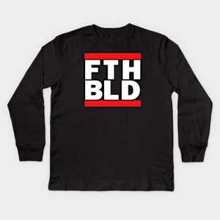 Faith Build (FTH) Kids Long Sleeve T-Shirt